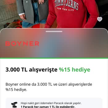 Boyner Hopi Kampanya İndirimleri Sepetime Yansımadı