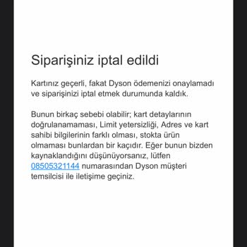 Dyson Süpürge Şarj Kablosu Arızası Sonrası Destek Alamadım, Mağdur Oldum