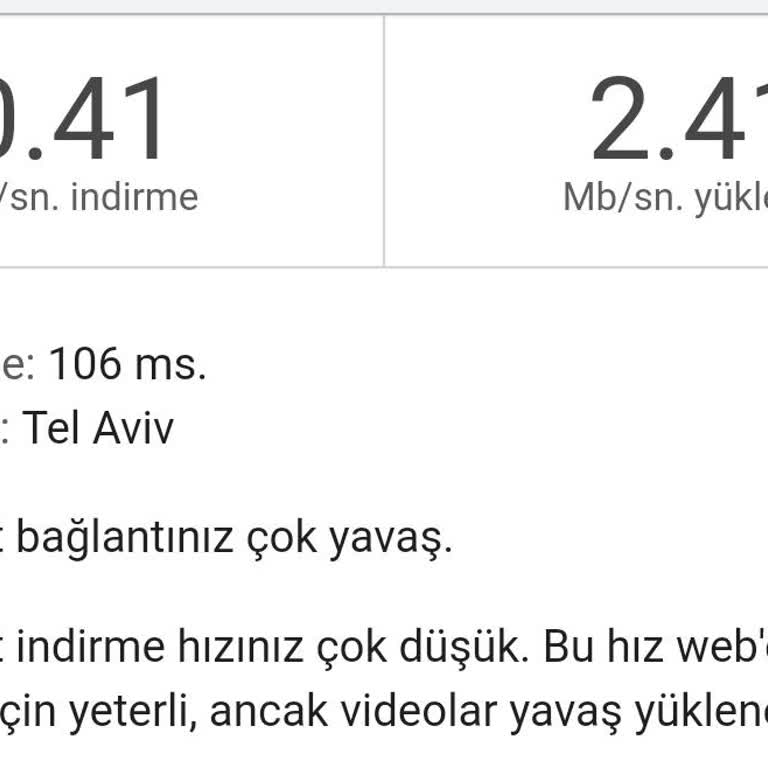 Düzenli Ödeme Yapmama Rağmen Düşük İnternet Hızı Ve Yetersiz Müşteri Hizmeti