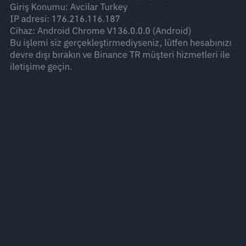 Hesabımda Bilgim Dışında Cihaz Yetkisi Ve Yetersiz Destek!