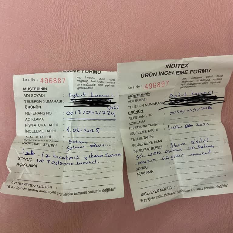 Massimo Dutti'den Aldığım Pantolonlarda Sorun Ve Müşteri Hizmetlerinde İlgisizlik