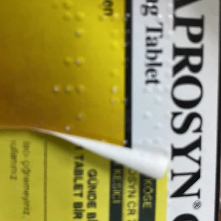 Naprosyn CR 750 İlacının Şiddetli Yan Etkileri