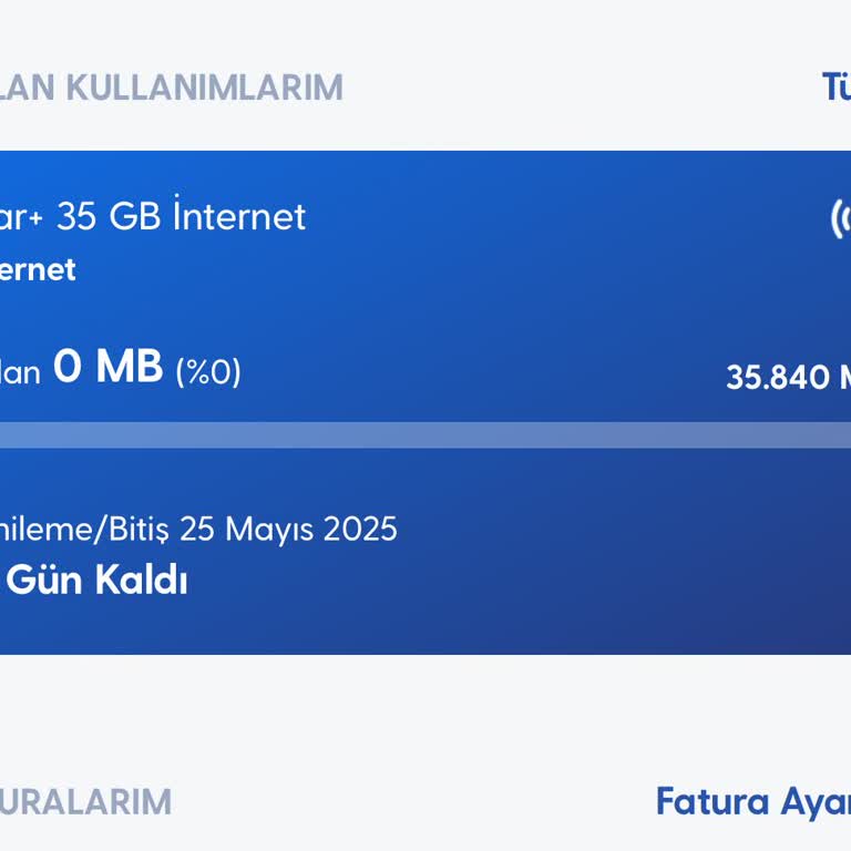 İnternet Paketimin Hızla Tükenmesi Ve Yüksek Fiyatlar