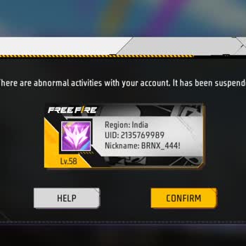 Free Fire Max Account Unban Request