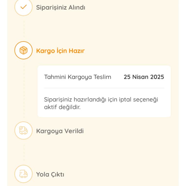 Sipariş Verdiğim Oyuncak Hala Kargoya Verilmedi