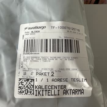 Shopierden Aldığım Eşofmanlar Beden Sorunu Ve İade Mağduriyeti Yaşattı