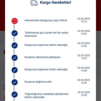 Teslim Edilmemiş Kargoyu Teslim Edildi Göstermek Ve Şube İlgisizliği