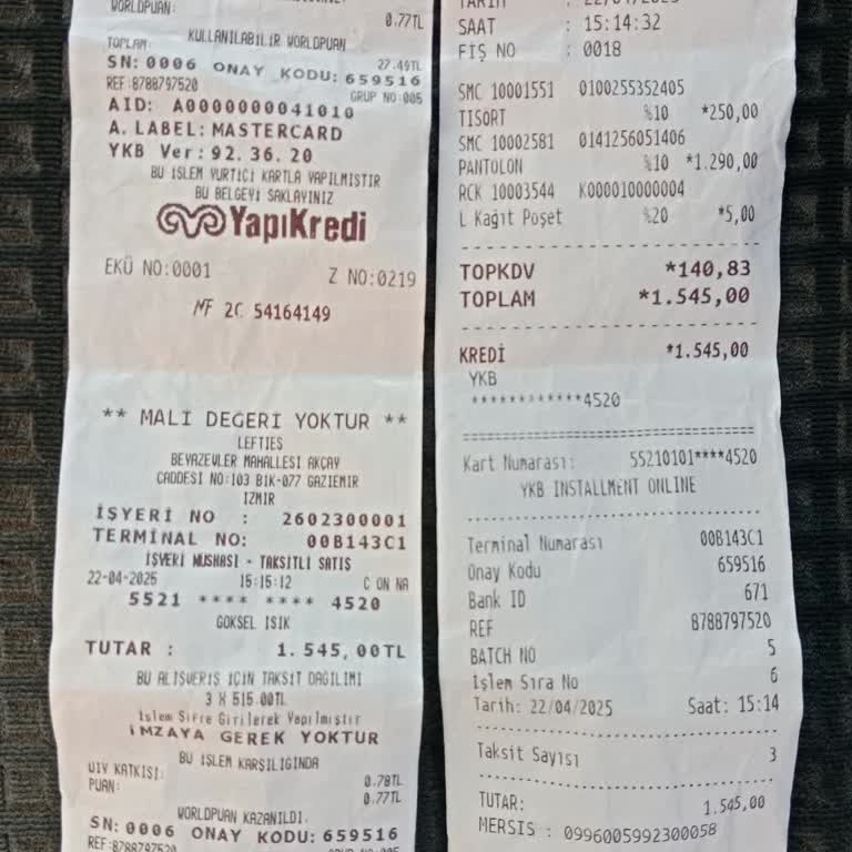 Değişim Talebim Giyilmiş Ürün Gerekçesiyle Reddedildi