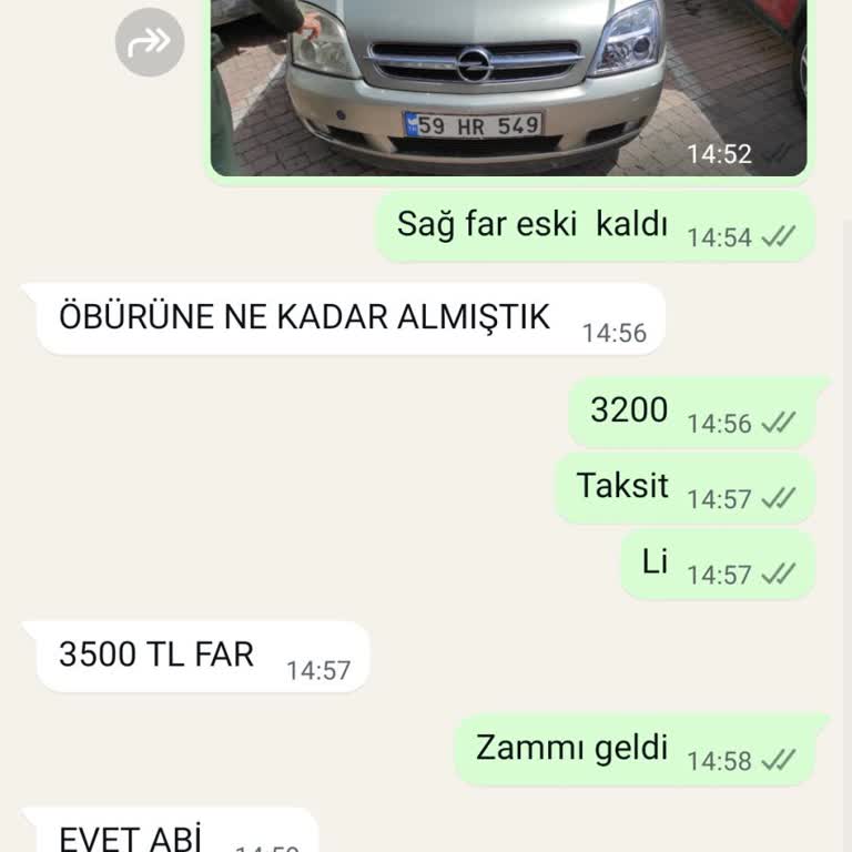 Opel Far Fiyatlarındaki Tutarsızlık Can Sıkıyor