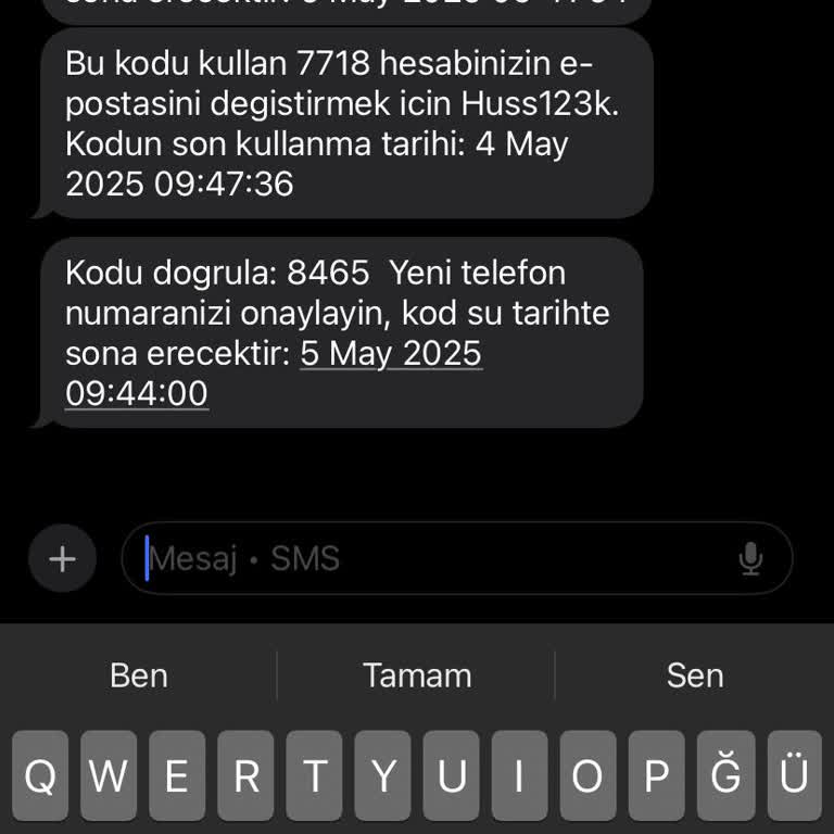 Bilinmeyen Numara İle İzinsiz Aktivasyon Doğrulaması