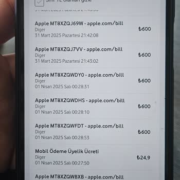 Vodafone Hattımdan Onaysız İşlem Ve Yüksek Fatura Mağduriyeti