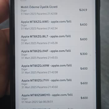 Vodafone Hattımdan Onaysız İşlem Ve Yüksek Fatura Mağduriyeti