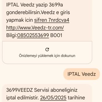 Bilgim Dışında Başlatılan Veedz Aboneliği Ve Haksız Fatura Ücreti