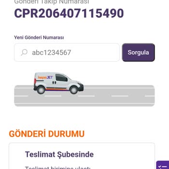 Hepsijet Kargo Teslimatında Yaşanan Gecikme Ve Mağduriyet