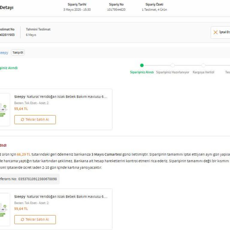 Keyfi İptal Sonrası Haksız Kargo Ücreti Kesintisi