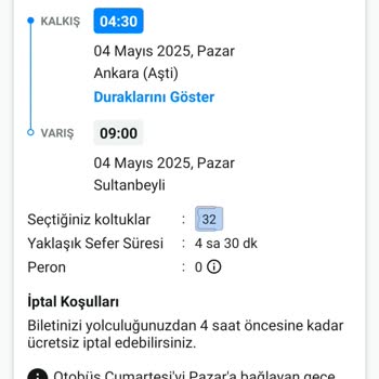 Otobüsün Geç Gelmesi Nedeniyle Mağduriyet Yaşadım