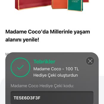 Madame Coco İade İşlemimizde 1100 Liramız Kayboldu Müşteri Hizmetleri Çözüm Sunmuyor