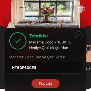 Madame Coco İade İşlemimizde 1100 Liramız Kayboldu Müşteri Hizmetleri Çözüm Sunmuyor