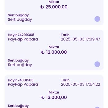 Papara Hesabına Çekim Taleplerim Gerçekleşmedi, Sorunun Acilen Çözülmesini İstiyorum