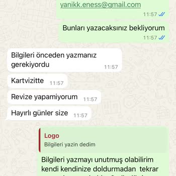 Aldığım Tasarım Hizmetinde İlgisizlik Ve Saygısızlık