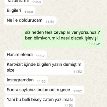 Aldığım Tasarım Hizmetinde İlgisizlik Ve Saygısızlık