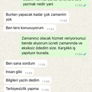 Aldığım Tasarım Hizmetinde İlgisizlik Ve Saygısızlık