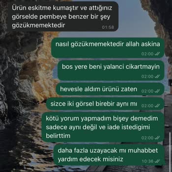 Sipariş Ettiğim Pantolon Farklı Renkte Geldi İade Kabul Edilmiyor