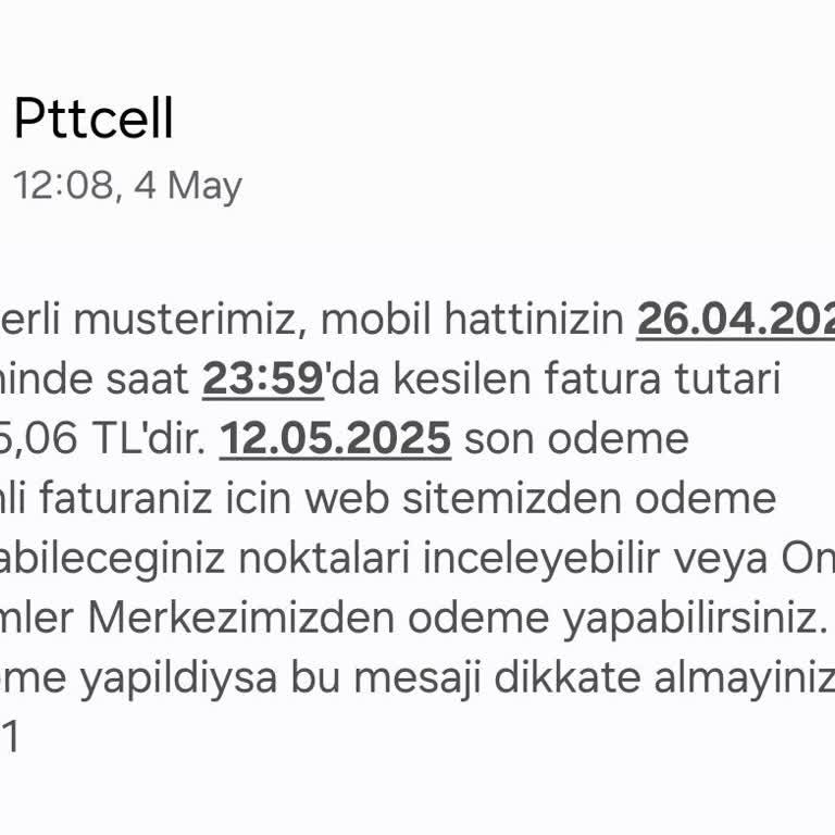 Pttcell Taahhüt Bitmeden Yüksek Cayma Bedeli Ve Bilgilendirme Eksikliği