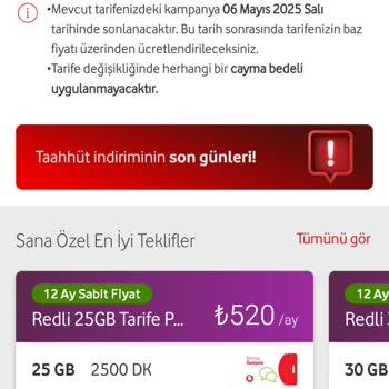 Vodafone Sadık Müşteriye Uygulanan Yüksek Fiyat Politikası Ve Haksız Muamele