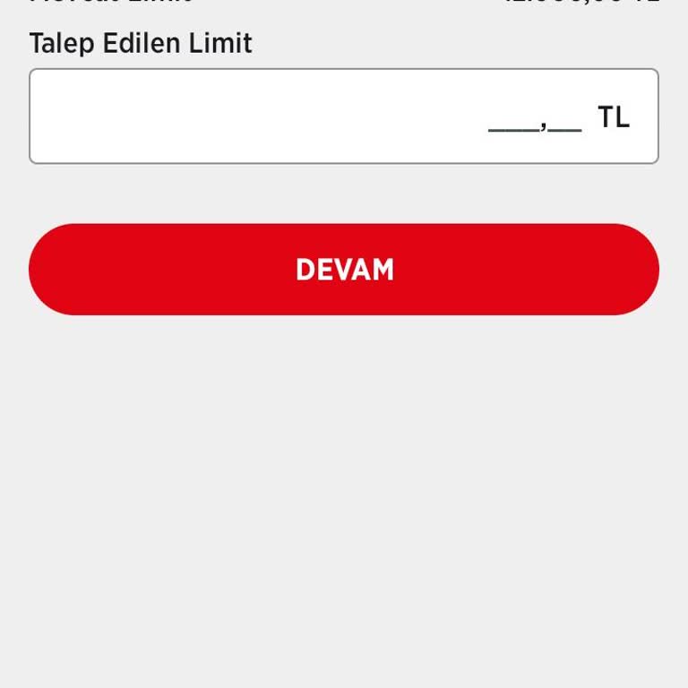 Ziraat Bankkart Genç Kredi Kartı Limit Artışı Sürekli Reddediliyor
