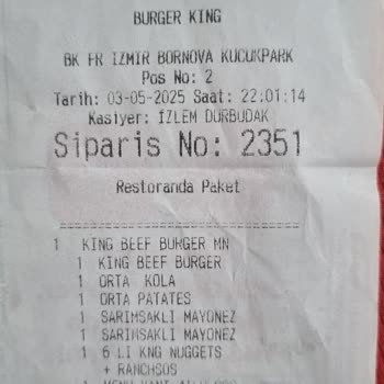 Çiğ Hamburger Nedeniyle Mağduriyet Yaşadım