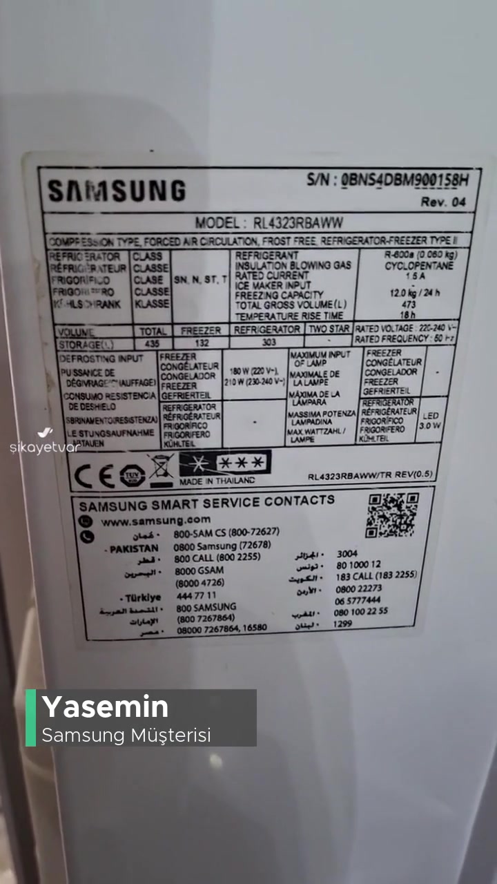 Samsung Buzdolabı Her Sene Kırılıyor Parçaları! videonun kapak resmi