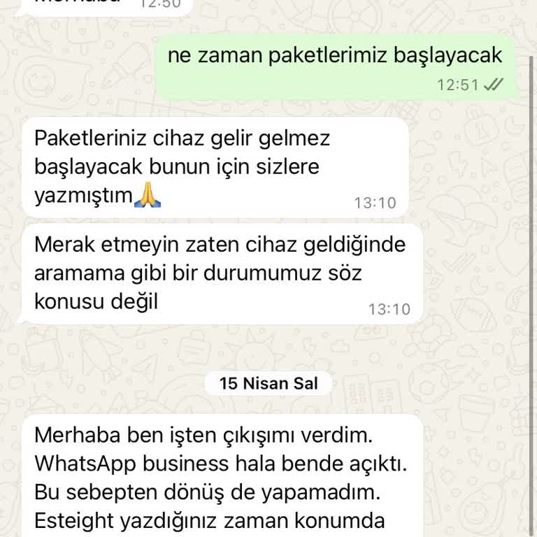 Esteight Beauty Lounge Lazer Seans Haklarımızı Kullanamıyoruz, İletişim Kurulamıyor