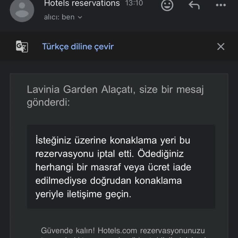 Rezervasyonum Otel Hatası Yüzünden İptal Edildi, Müşteri Hizmetlerine Ulaşılamıyor!