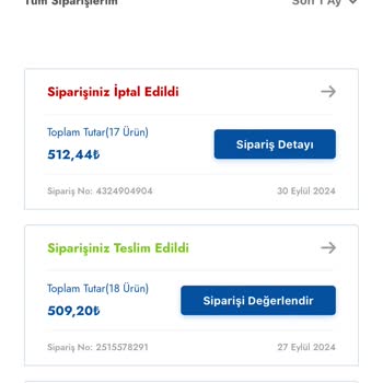 Şok Market İadelerim Sağlanmıyor Müşteri Hizmetleri Kayıtlarımı Göremiyor