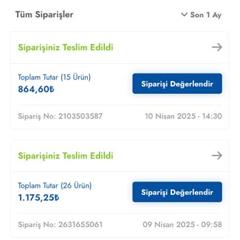 Şok Market İadelerim Sağlanmıyor Müşteri Hizmetleri Kayıtlarımı Göremiyor