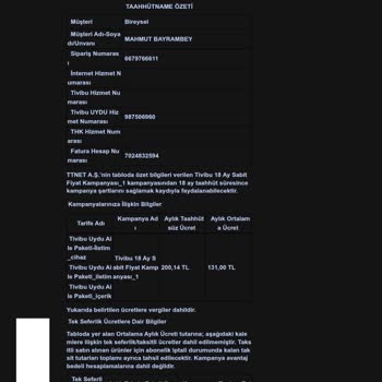 İzinsiz Kişisel Veri Kullanımıyla Tivibu Üyeliği Şikayeti