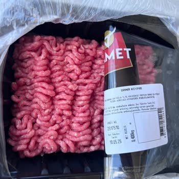 Yemeksepeti Market'ten Gelen Bozuk Et Ve İletişim Sorunu