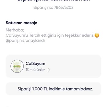 Sipariş Bilgilendirmesi Yapılmadı, Satıcıdan Yanıt Bekleniyor