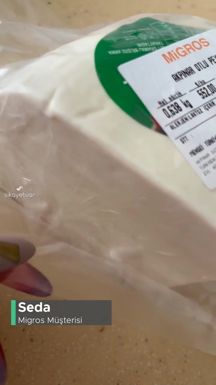 Migros Peynirden Kıl Çıktı videonun kapak resmi