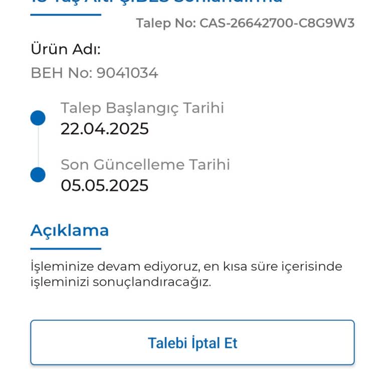 BES Ayrılma Sonrası Bilgilendirme Ve Ödeme Sorunu