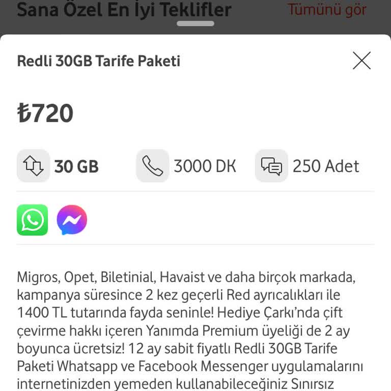 Vodafone Fiyat Artışıyla Şaşkınlık Yaşıyorum