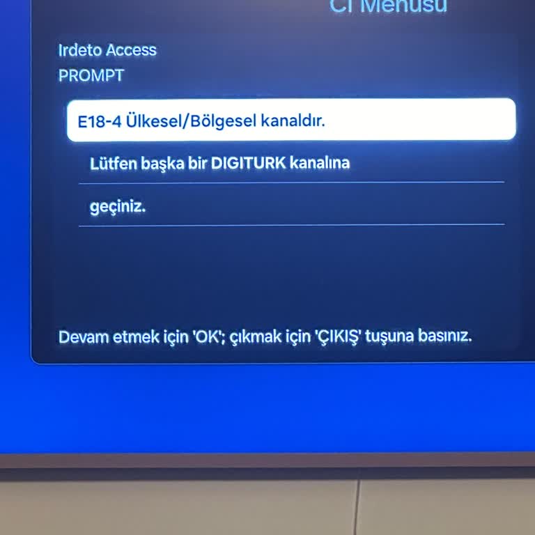 Digiturk Bein Sports 4K E18-4 Hatası Çözülemiyor, Destek Yetersiz Kalıyor