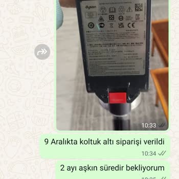 Dyson Yedek Parça Siparişi Ve Müşteri Hizmetleri Sorunu