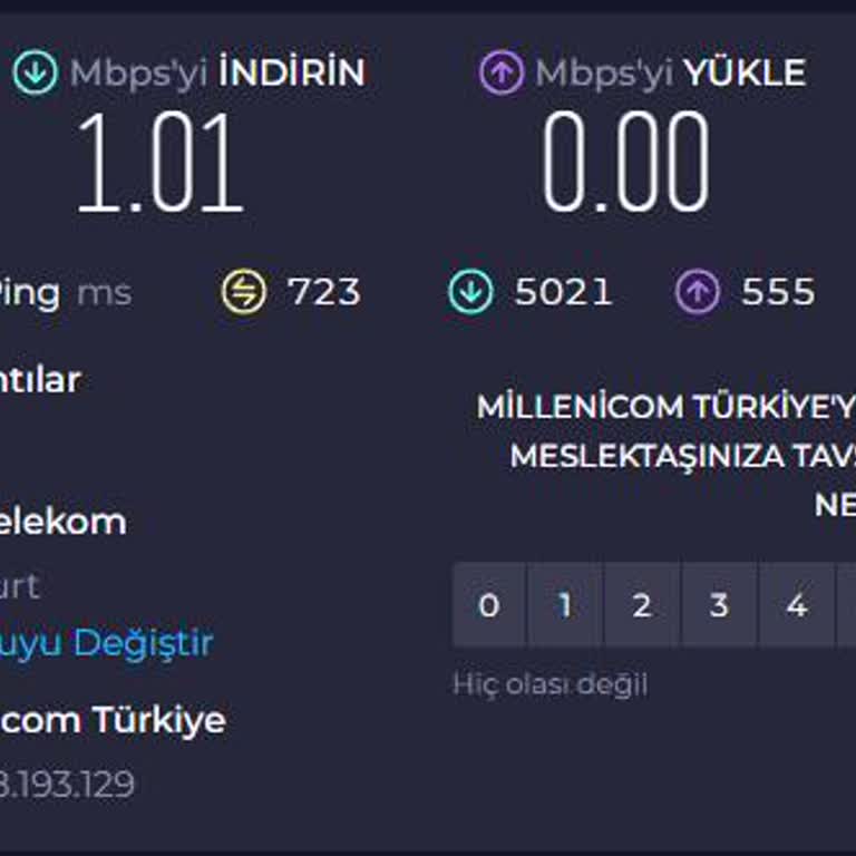 Sürekli İnternet Kesintisi Ve Düşük Hız Nedeniyle İşlerim Aksıyor