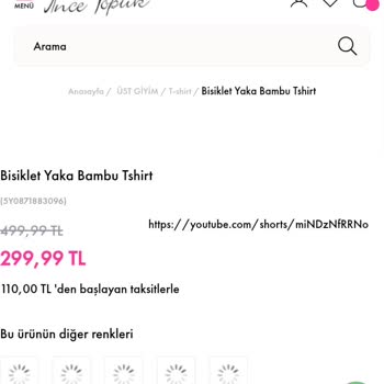 Bambu T-shirt Beklentimi Karşılamadı Ve Kalitesi Düşük