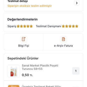 Migros Sanal Market Teslimat Paketi Ve İade Sorunları