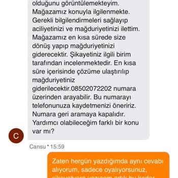 Migros Sanal Market Teslimat Paketi Ve İade Sorunları