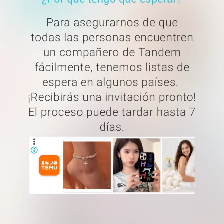 Problemas para activar cuenta Tandem tras 7 días de espera, solicito ayuda