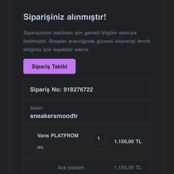 Sneakersmoodtr Cevap Alamadım